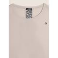 t-shirt maniche a kimono con stampa fantasia sul retro white sand zebra animalier donna extra large