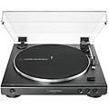 audio-technica at-lp60x giradischi con trasmissione a cinghia nero completamente automatico