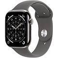 APPLE watch series 11 gps + cellular 46mm oled titanio naturale grigio m/l ip6x spo2 ecg