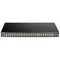 dgs-1250-52x switch di rete gestito l3 gigabit ethernet (10/100/1000) nero (dgs-1250-52x)