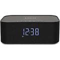 sveglia digitale rettangolo nero