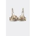 reggiseno a balconcino sofia in seta la dolce vita donna multicolore taglia 3b