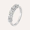 anello riviere diamotion oro bianco diamante collezione diamotion misura 52 oro bianco