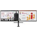 monitor 27' led ips ergo dual 27qp88dp-bs 2560x1440 quad hd tempo di risposta 5 ms