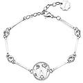 bracciale chakra alfabeto donna in acciaio cod. bhkb071