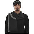 set sciarpa e cappello grigio chiaro