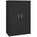 - scarpiera nera 60x35x92 cm in truciolato