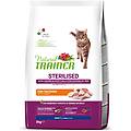 Trainer Natural Sterilised Con Tacchino Crocchette Per Gatti 3 Kg