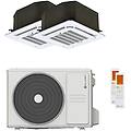 condizionatore box 2 650x650 cassetta 4 vie dual split 9000+9000 btu inverter a++ unità