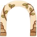 arco in ceramica presepe classico