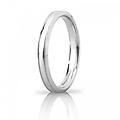 fede nuziale orion slim oro bianco brillanti promesse