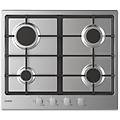 idea chg6brx acciaio inox da incasso 60 cm gas 4 fornello(i)