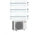 climatizzatore trial split kirigamine msz-ln bianco 9+9+18 con mxz-3f54vf4 inverter r-32 wi-fi