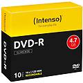 dvd-r 4. 7gb 16x slim case 10 pezzi