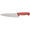coltello da chef lunghezza lama 20 cm rosso
