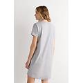 camicia da notte in cotone ultrafresh donna grigio taglia s