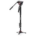 mvmxpro500 monopiede per fotocamera 1/4 3/8" alluminio nero (mvmxpro500)