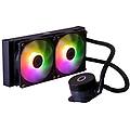 Coolermaster Ventola Master Liquid Ml240l Core R Lga 11551700 Amd Am2fm2 Argb Bk