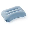 cuscino da viaggio pu flocking pillow blu
