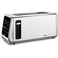 one touch duo plus tostapane digitale 1400 w 2 slot display led 6 livelli funzioni pane bagel muffin