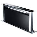 - cappa integrata al piano di lavoro fdw 908 ib xs 88 cm colore cristallo nero e inox