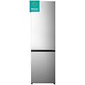 frigorifero combi no frost 201cm 336l a acciaio inox porte reversibili raffreddamento rapido