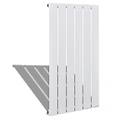 pannello radiante 530w bianco installazione verticale design moderno