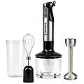 mixer ad immersione 1000w plus turbo stelo acciaio 4 lame