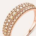 anello fascia sophia oro rosa diamante collezione sophia misura 56 oro rosa