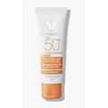 capital soleil crema solare viso anti-macchie colorata spf50+ 50ml