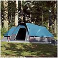 - tenda da campeggio a cupola per 9 persone blu impermeabile
