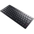 tastiera mini wireless bluetooth usb qwerty nordic nera