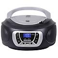 sistema stereo portatile cmp 510 dab 3w rms dab+/fm usb cd lcd nero