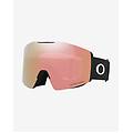 maschera fall line l matte black con lente prizm snow rose gold iridium