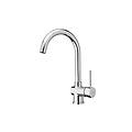 miscelatore monocomando per lavello con canna orientabile serie stick sk180cr cromato ottone