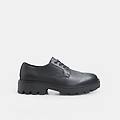 stringate casual da uomo nero