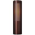lampioncino aludra 45 seaside alluminio marrone metallizzato