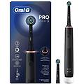 oral-b spazzolino elettrico 9. 900 oscillazioni min sensore di pressione 2 testine nero