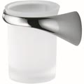 link porta bicchiere a parete sinistra cromato codice prod b2402scr-van