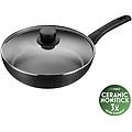 vipiteno tegame con coperchio 28 cm alluminio rivestimento antiaderente senza pfas