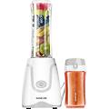 mini frullatore smoothie ultra-potente 500w 2 bottiglie tritan 0 6l & 0 3l senza bpa lame