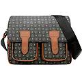 Pollini Borsa Donna Heritage Classic Borsa Nero Vit Marron