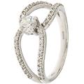 anello donna oro bianco gl100910