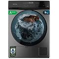 asciugatrice a pompa di calore bolero dresscode dry 9400 inverter steel 9kg classe c touch control