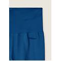 leggings 7/8 a vita altissima in tessuto seamless a costine monaco blue donna exsmall/small