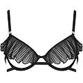 bluebella matisse reggiseno nero semiaperto con ferretto