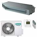 condizionatore canalizzabile adt trial split 9000+9000+9000 btu inverter a++ unità esterna 5.