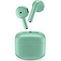 btmstwsswagg cuffie bluetooth auricolari true wireless per musica e chiamate colore verde