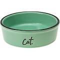 ciotola per gatti in ceramica verde 200 ml ø 12 cm