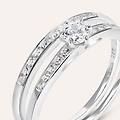 anello solitario silver elegance argento rodiato cubic zirconia collezione silver elegance misura 58
